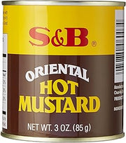 S&B Mustard Powder, 3-Ounce