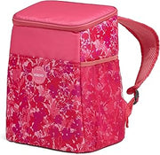Igloo Print Essentials Insulated Backpack Cooler | 18 Can Capacity | Floral Pink