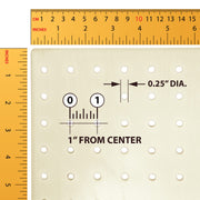 Azar Displays Pegboard Only / White / Small Display Racks