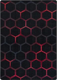 Joy Carpets Kid Essentials Breakout Ruby 13'2" Round Area Rug