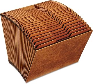 Pendaflex R217DHD Heavy-Duty Expanding Open Top File, 31 Pockets, 1/3 Tab, Letter, Brown