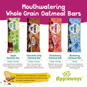 Strawberry Oatmeal Bars by Appleways – 1.2 Ounce (216 Count), Pack of 216, Model 70400