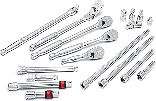 GEARWRENCH 18 Piece 3/8" Drive Ratchet & Drive Tools Set - 81254