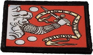 Bedford Flag Patriot Morale Patch, 2x3 Hook & Loop