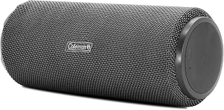 Coleman CBT90 Portable Water Resistant Bluetooth Speaker, Gray
