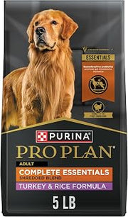 Purina Pro Plan Complete Essentials Turkey & Rice Dry Dog Food, 5 lb Bag