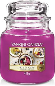 Yankee Candle Candle, Exotic Acai Bowl, Classic Medium Jar