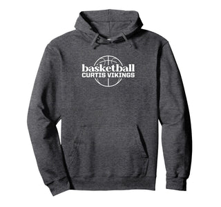 Curtis Vikings Pullover Hoodie by Curtis Vikings Official High School Gear – Polyester, Blue, Model 6MKVRFZ9FTN