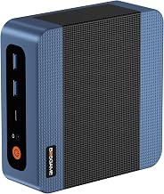 BOSGAME E5 Mini PC Ryzen 3 5300U, 16GB DDR4 512GB NVMe SSD | Dual 2.5G LAN | Triple 4K Display | Desktop Computer for Home Server, Firewall & Business Office