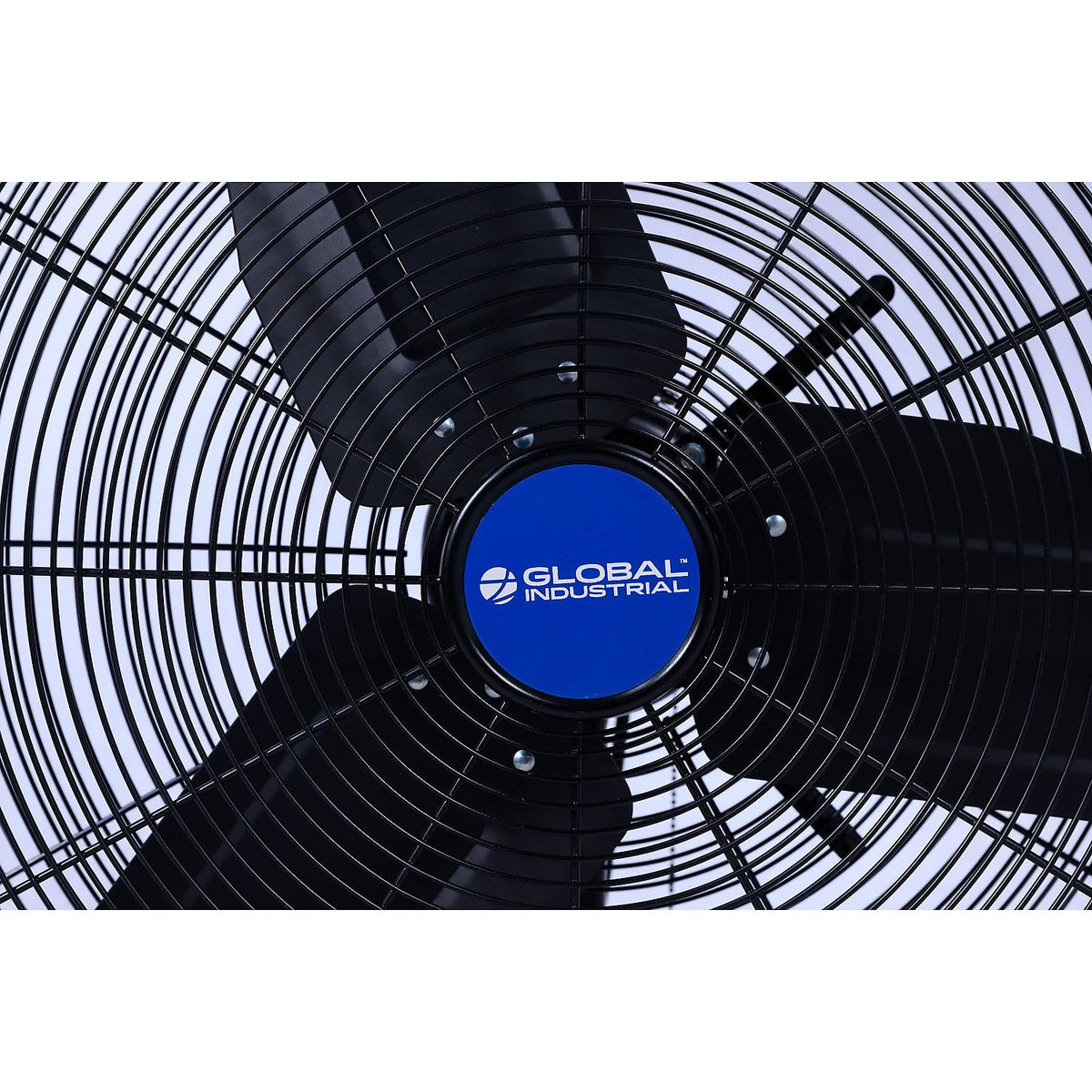 Global Industrial 24" Outdoor Rated Oscillating Wall Mount Fan – 2 Speed, 7700 CFM, 3/10HP