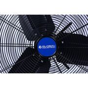 Global Industrial Black / 24" Diameter / Industrial Wall-Mounted Fans