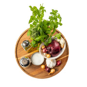 Acacia Wood Lazy Susan Turntable by Tablecraft – 13" Diameter, Acacia Wood, Brown, Model 11828
