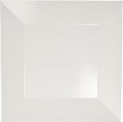 American Metalcraft SQP10 Platters, 12" Length x 12" Width, White