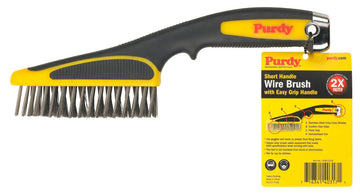 Surface Prep Tool Short Handle Wire Brush (Case of 6) by Purdy – 11", Stainless Steel, Pack of 6, Model 140910100