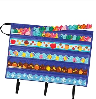 Carson Dellosa Bulletin Board Border Storage for Classroom Organization