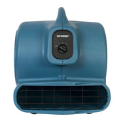 Pro 1 HP 3600 CFM Centrifugal Air Mover by XPOWER – 17.5"L x 15.9"W x 18.5"H, Plastic, Blue, Model X-830