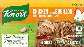 Knorr Chicken Bouillon Cubes 2.5 oz, Caldo de Pollo, Soups & Broth, 1PK | For soups, sauces, stews, rice and savory cooking; Chicken; 2.5 oz.