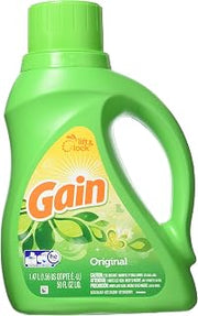 Gain Liquid Detergent Original Scent 50 Ounce (2 Pack)