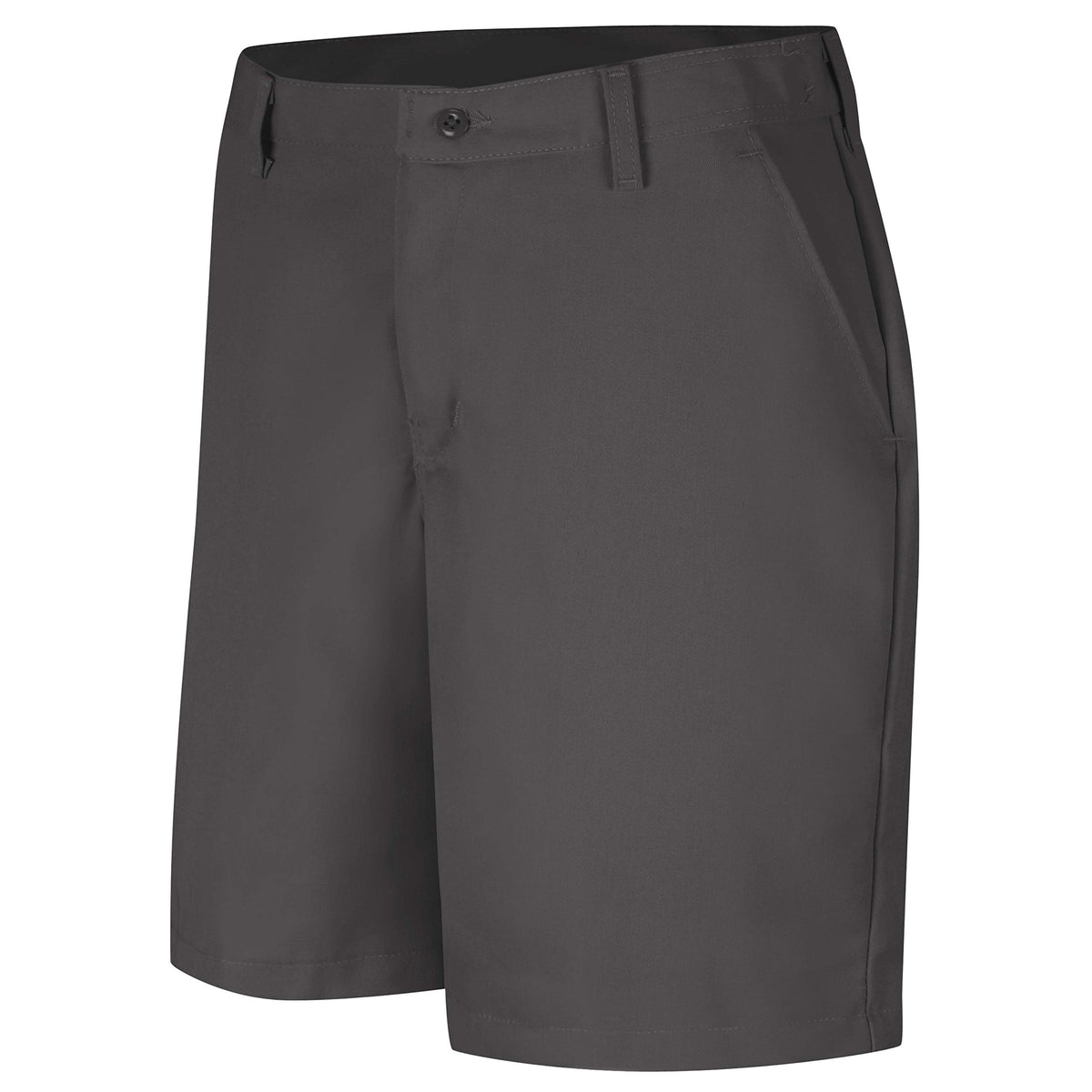 Red Kap 18 / Charcoal / Plain Front Work Short Shorts