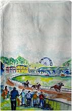 Running Race Beach Towel