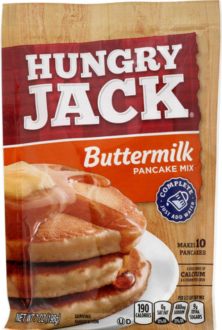 Complete Pancake and Waffle Mix by Hungry Jack – 1 Ounce