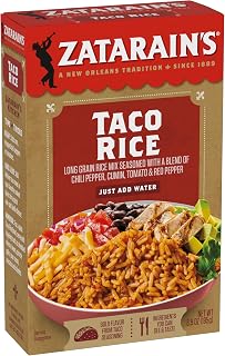 Taco Rice by Zatarain's – 6.9 Ounce (Pack of 8), Pack of 8