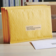 Authentic LW Clear Mailing Address Labels by DYMO – 130 labels, Polyester, Clear, Model 30254