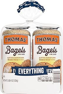 Thomas' Everything (Club Pack) Bagels, 2 packs, 36 oz