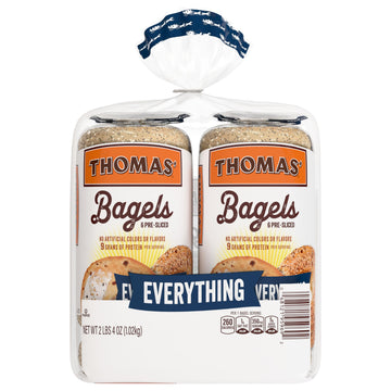 Everything (Club Pack) Bagels by THOMAS' – 18 Ounce (Pack of 2)