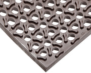 Notrax 3' Width x 3' Length / Brown / 1 Floor Mats & Matting