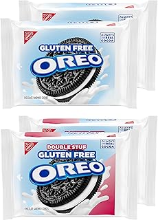 Original & OREO Double Stuf Gluten Free Cookies Variety Pack, 4 Packs