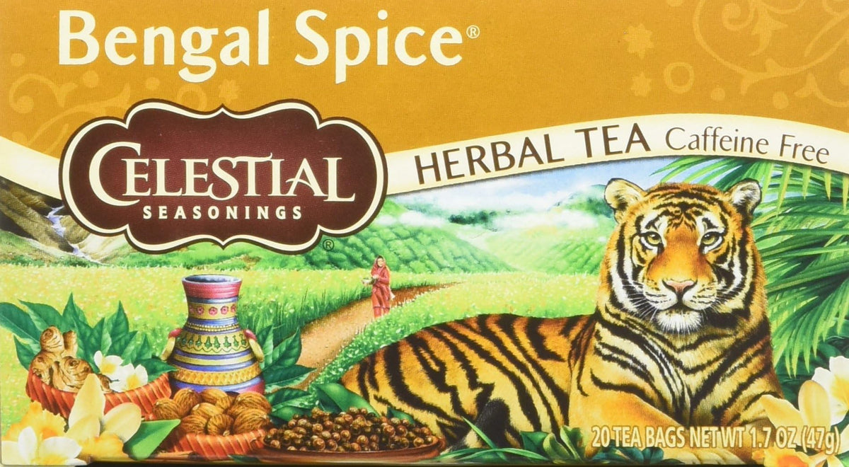Celestial Seasonings Bengal Spice / 20 Count (Pack of 6) / ... Herbal