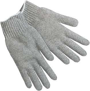 MCR Safety Memphis 9637XSM Gloves, Gray Cotton/Polyester Blend, Size XSmall (35 Pair)