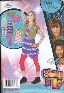 Simplicity 1894 Girls Sportswear Sewing Pattern, Size A (7-8-10-12-14-16)