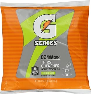 Gatorade G Series Thirst Quencher, Lemon Lime, 21 Ounce Package (Pack of 4)