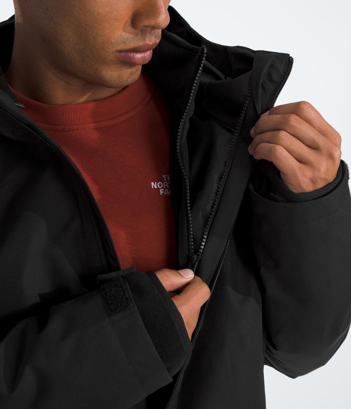 Men's Quest Triclimate by The North Face – Polyester, Tnf Black, Model NF0A8G0S