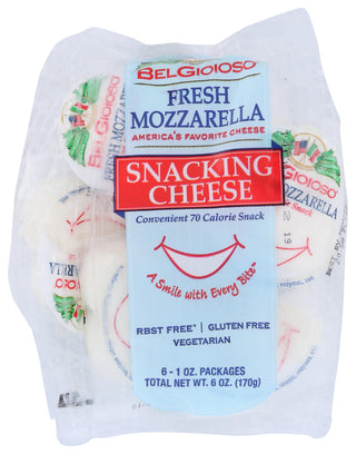 Fresh Mozzarella Snacking Cheese, 6 oz by – 6 Ounce (Pack of 1), Model 00031142004724