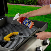 U-Shaped Grill Brush Powered by Scrub Daddy by Mr. Bar-B-Q – Nylon, Black and Yellow, Model 60404SDZ