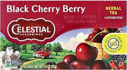 Celestial Seasonings HERB TEA,BLK CHERRY BERRY, 20 BAG (pack of 3)