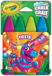 Crayola Fiesta Sidewalk Chalk