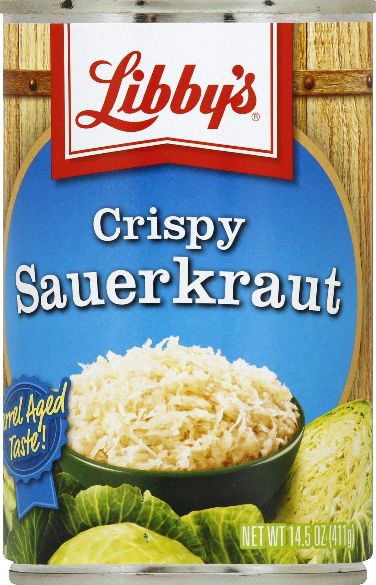 Sauerkraut Crispy, 14.5 Oz by Libby's – 14.5 Ounce (Pack of 1), Model ACLBCS145