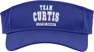 Team Curtis Lifetime Member Family Last Name Sport Sun Visor