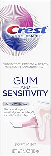 Crest Pro-Health Gum and Sensitivity, Sensitive Toothpaste, Gentle Whitening, 4.1 oz