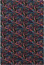 Joy Carpets Fluorescent Dynamo 6' x 9' Area Rug