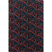Fluorescent Dynamo 6' x 9' Area Rug by Joy Carpets – 6' x 9' (Rectangular), Nylon, Fluorescent, Model 455Q