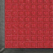 WaterHog Commercial-Grade Entrance Mat, Indoor/Outdoor Floor Mat 10' Length x 4' Width, Solid Red by M+A Matting