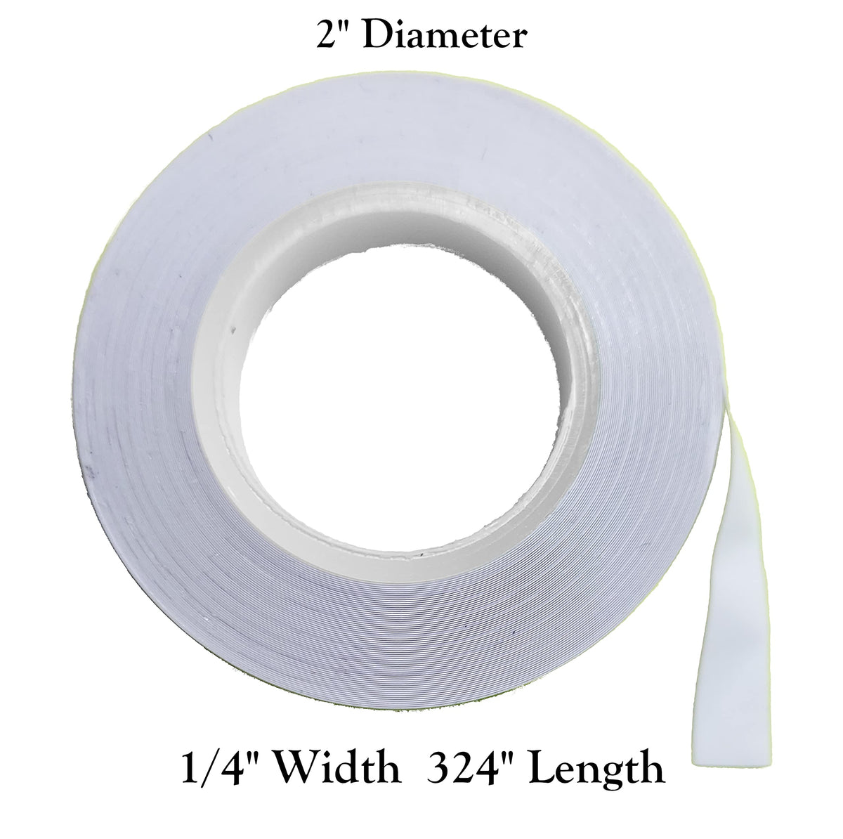 MV Magna Visual White / 1/4" Width / 1 Hardware