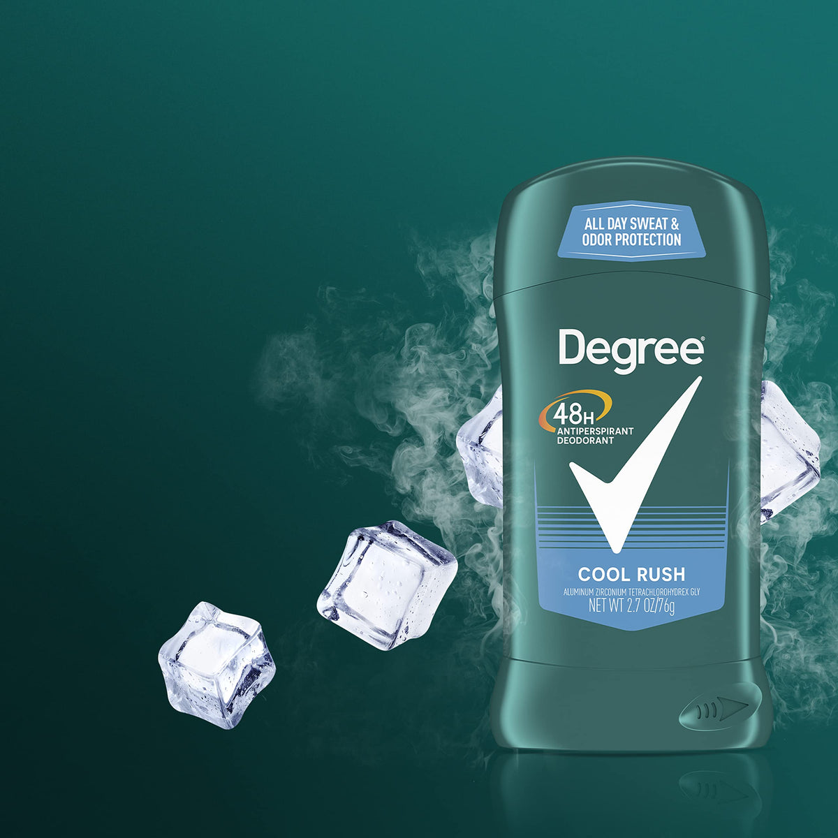 Degree 5.4 Ounce (Pack of 2) / Cool Rush / 1 Antiperspirant Deodorant