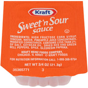 Sauce Sweet And Sour 200 Count 3/4 Ounce by Kraft – 2 tbsp (35g), Pack of 200