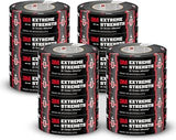 3M Extreme Strength Duct Tape 2830, 1.88 in x 30 yd, Double-Thick Adhesive, Heavy-Duty Waterproof Black Tape, Indoor/Outdoor Use, 12 Rolls